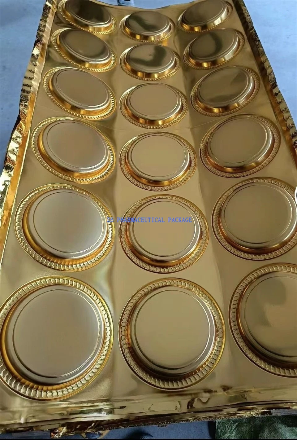 PVC Chocolate Package Film PVC Golden Film PVC Silver Film PVC Metallized Film PVC Golden/silver Film